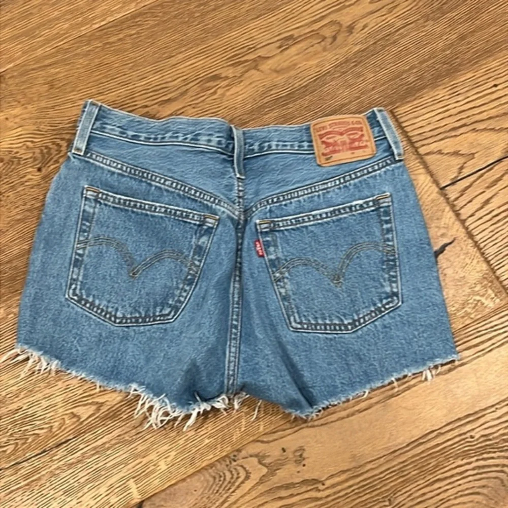 Levi’s 501 denim cut off shorts button fly‎